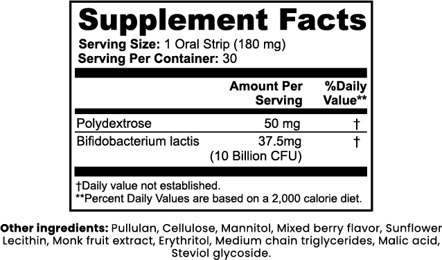 Probiotic & Metabolism Strips